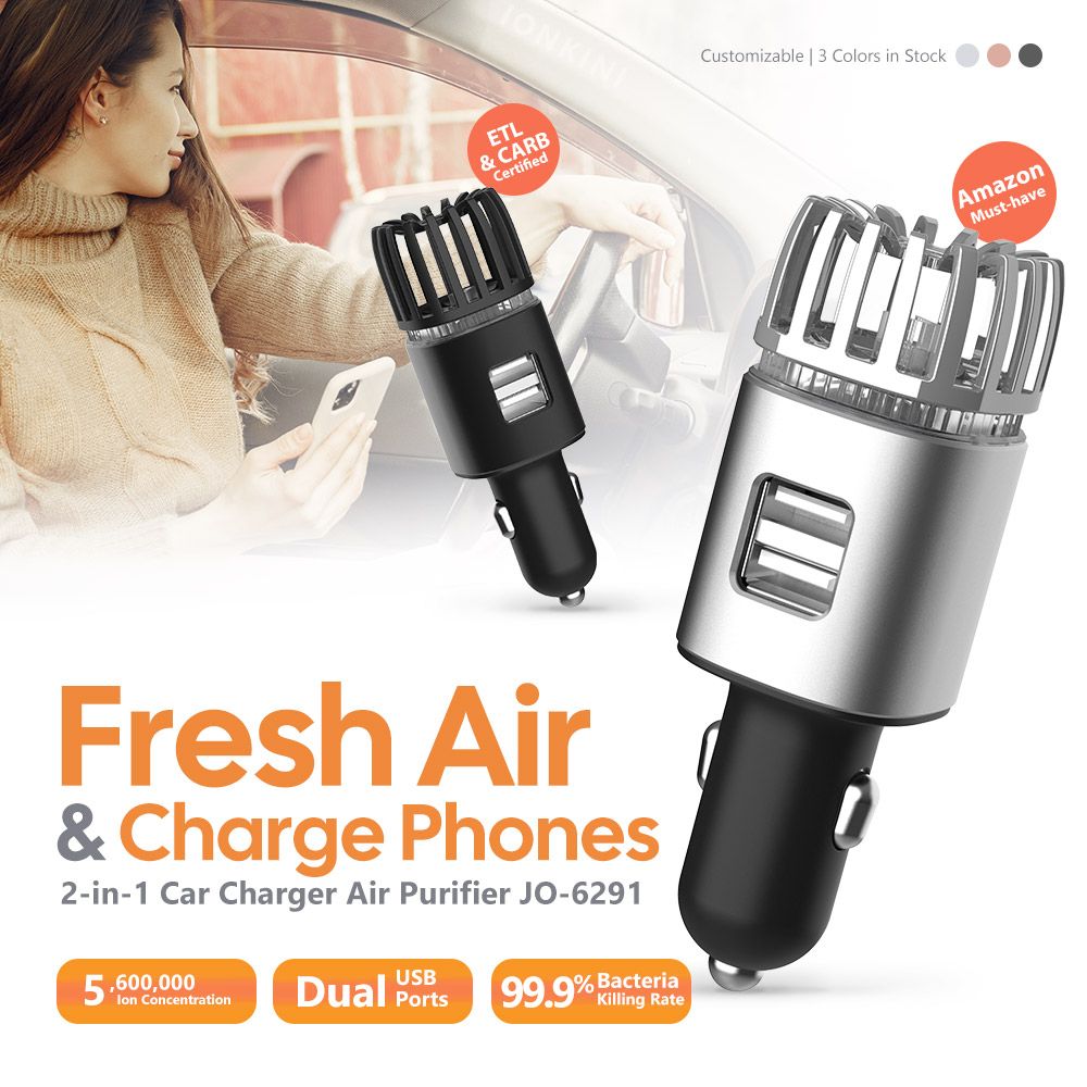 car charger air purifier