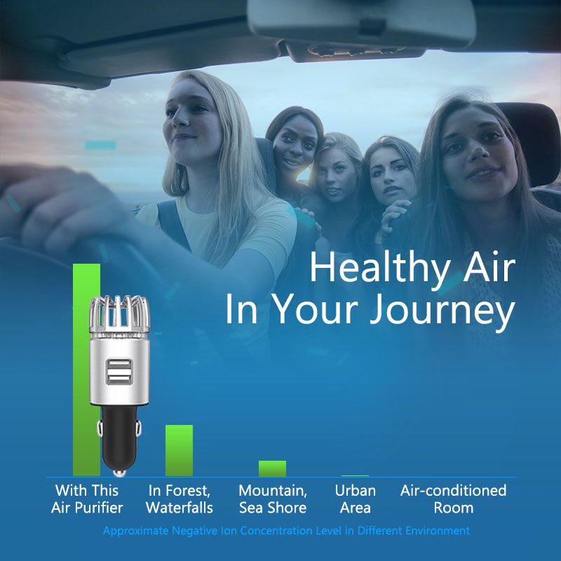 mini car air purifier