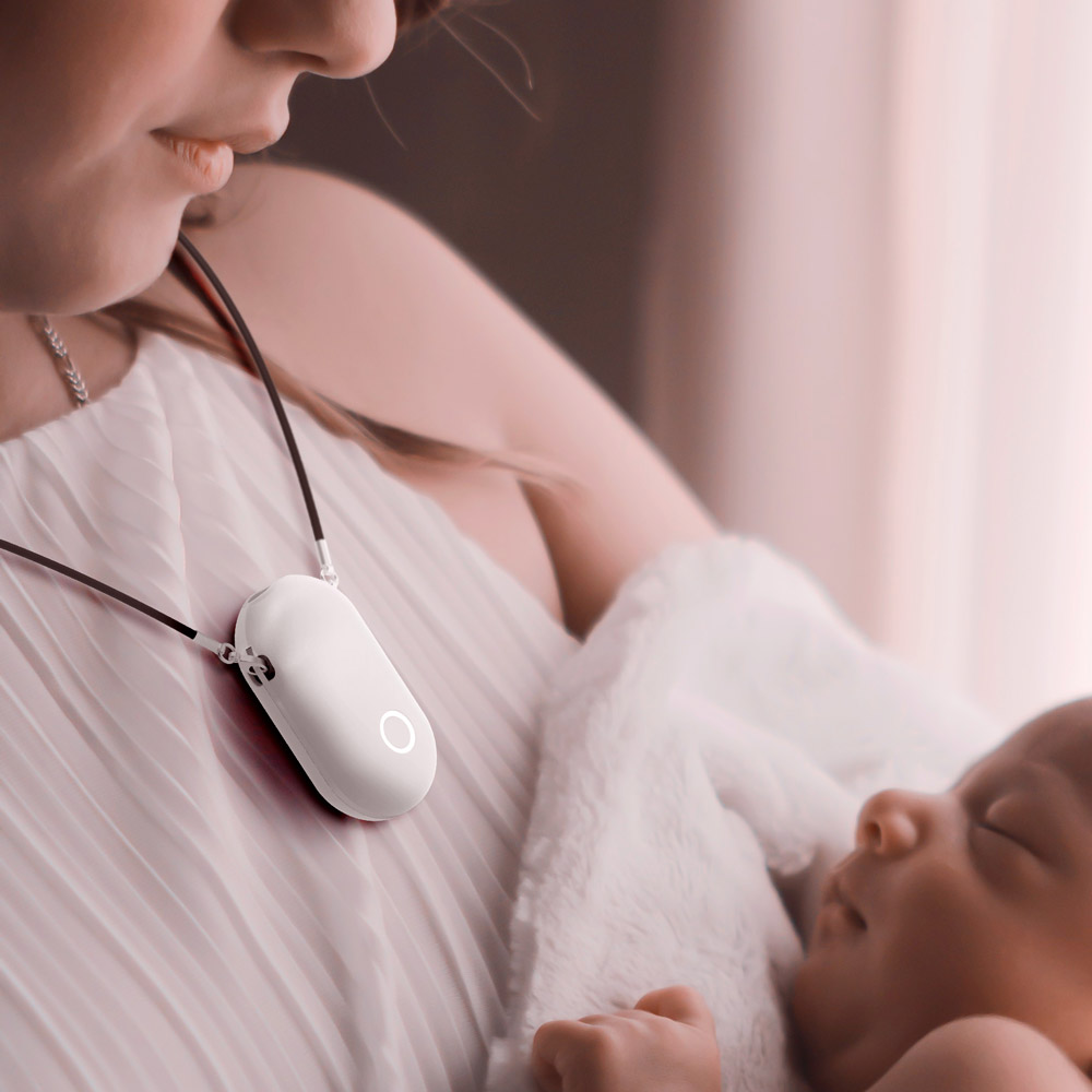 wearable air purifier necklace