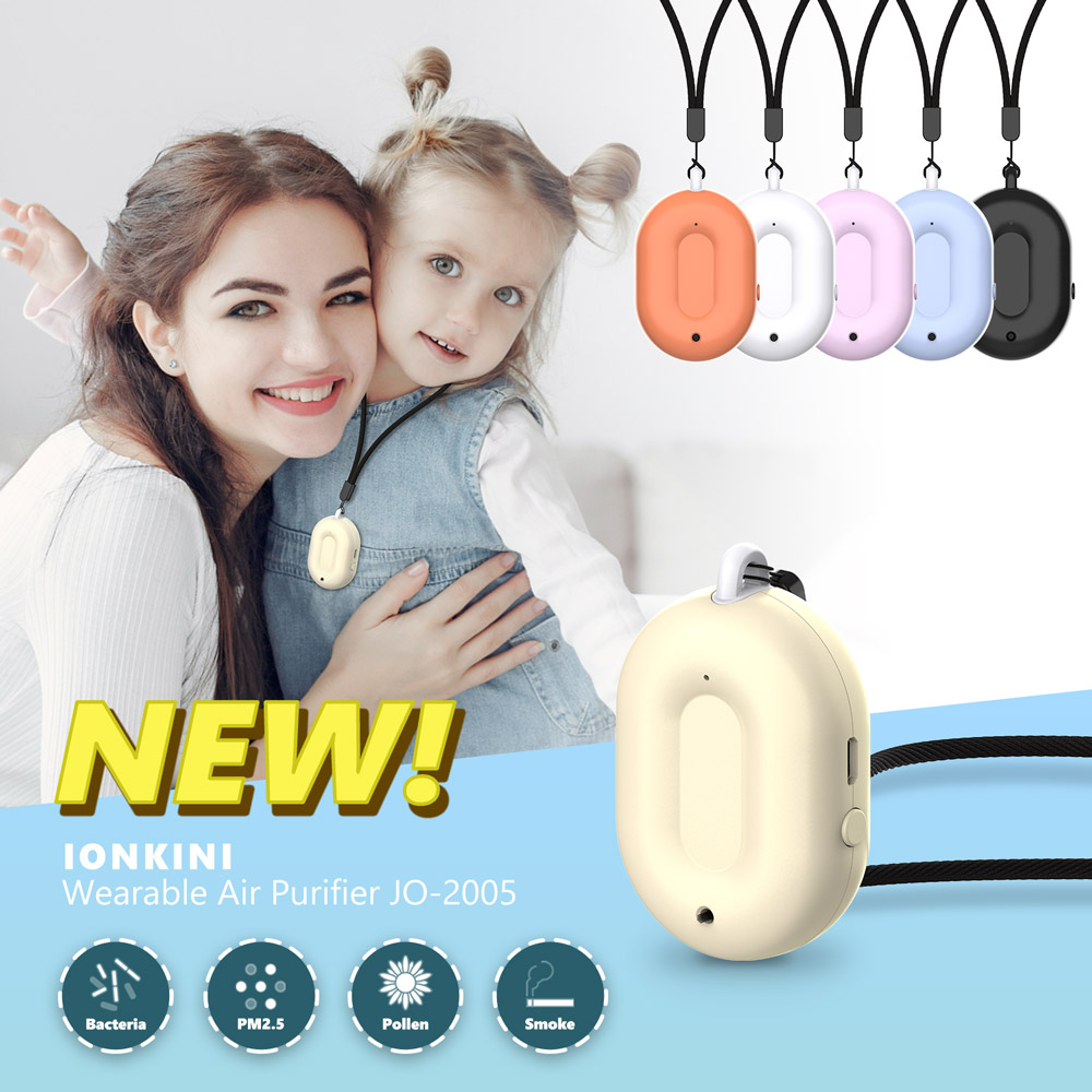 IONKINI Personal Portable Wearable Air Purifier Necklace JO-2005