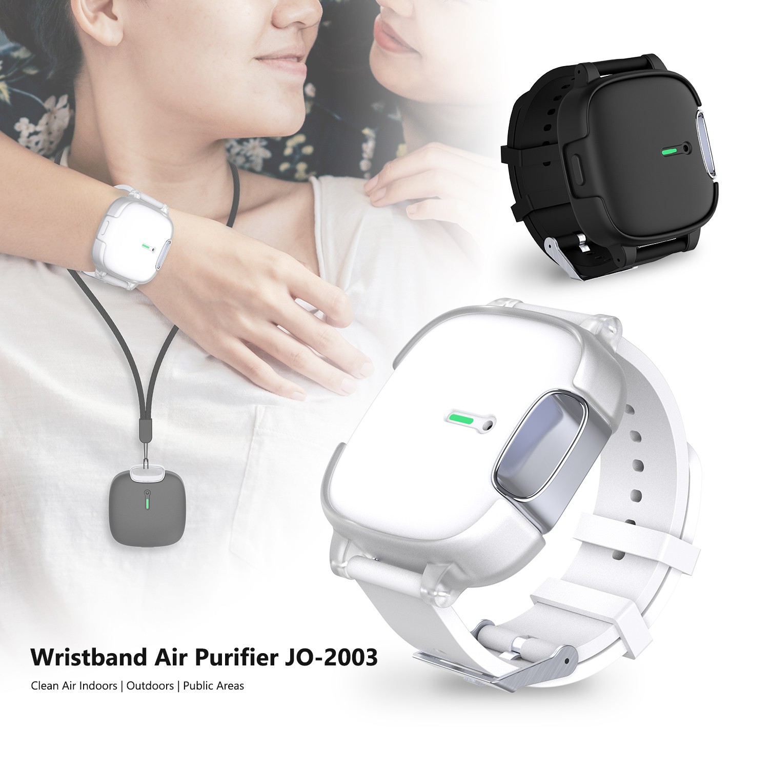 Bracelect Wristband Air Purifier Necklace