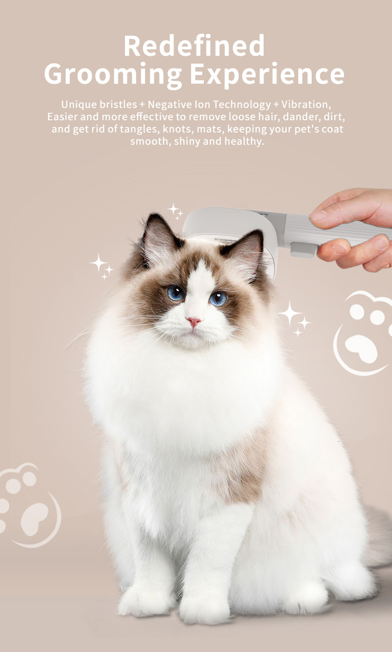 Self Cleaning Grooming Cat Brush