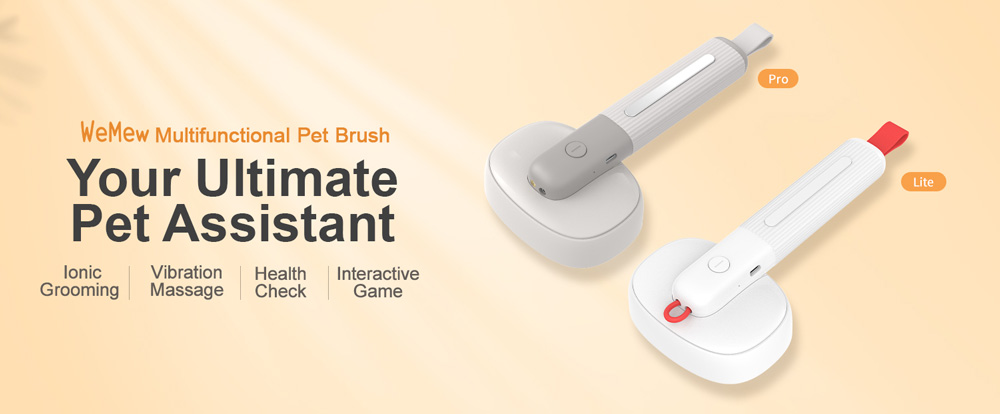 Wemew multifunctional pet brush series