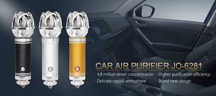 Mini Crystal Car Air Purifier